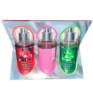 Bath Body Works Holiday Favorites Fragrance Sampler Apple Peppermint Vanilla New
